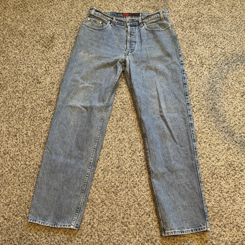 Vtg Levi's Silver Tab Loose Jeans Mens Size 34x34 Baggy Skater Y2k fit 34x32